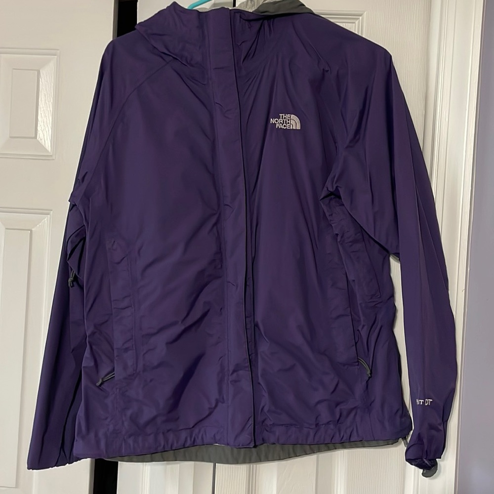 Purple winter breaker north face womens jacket